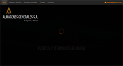 Desktop Screenshot of algesa.com.py